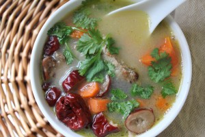Celine's Jujube healthy soup