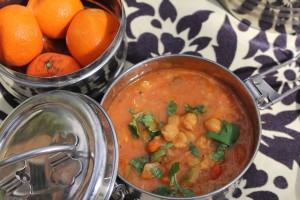 Chorba soup close-up