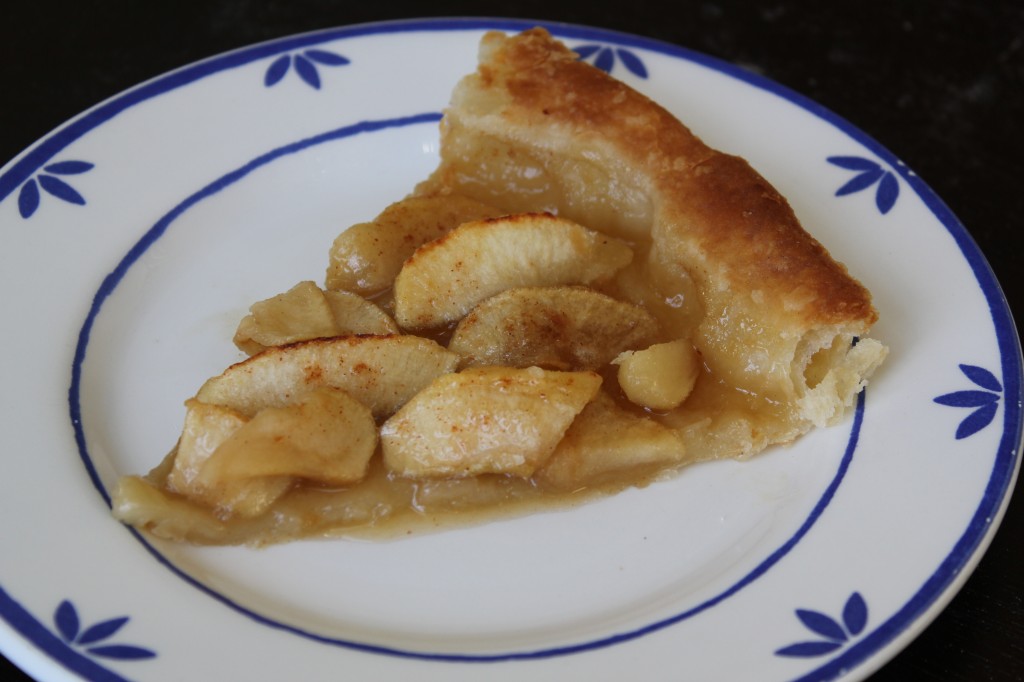 apple tart slice