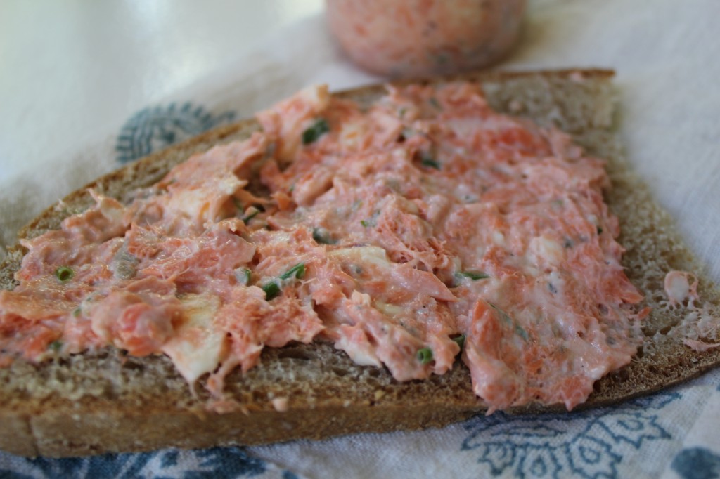 Salmon rillettes