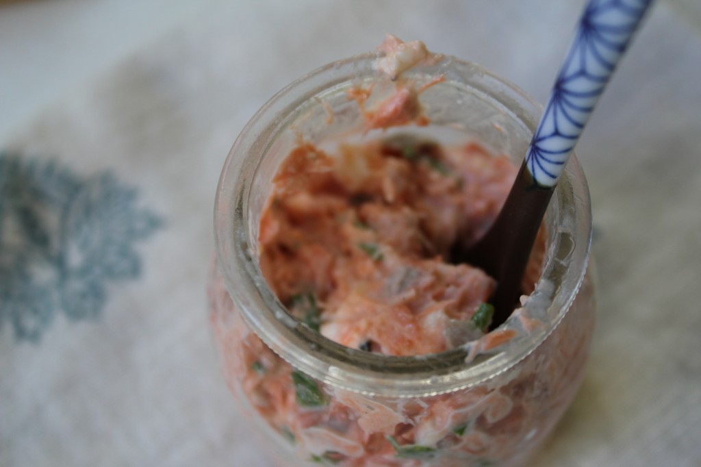 Salmon rillettes Salmon spread